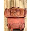 Fatto a mano Pelle Originale a Tracolla Messenger Handmade Marrone Vintage Borsa Libera 20 "