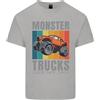 Gildan Monster Trucks Are My Jam Kids T-Shirt Bimbo Nero, 100% Cotone