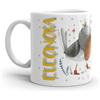 Paolo Chiari Tazza in Ceramica Caffè e Tè, Personalizzata con Nome, Idea Regalo Compleanno per Amici e Familiari, Certificata per Alimenti, Adatta al Microonde, Made in Italy (Eleonora)