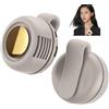 YIHAVO Piccolo ventilatore a clip, mini ventilatore portatile silenzioso senza pale con clip per cintura, ventilatori ricaricabili a mani libere con 3 velocità, ventilatori di raffreddamento indossabili per