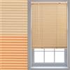 FURNISHED Persiane veneziane in PVC effetto legno, tagliabili, per ufficio e casa, nuove - Teak 70cm x 150cm