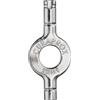 Curaprox Portaspazzole UHS 409-Manico in acciaio Argento con Click-System Universale | Confezione Singola/Made in Switzerland