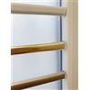 GLOBALCORPORATION ASTINE A MOLLA PER TENDA A VETRO BIANCO ALLUNGABILE DA 150 a 250cm BACCHETTE ESTENSIBILE BASTONCINI A PRESSIONE PER TENDE REGGITENDE A FINESTRA BASTONE (150 a 250 Centimetri, BIANCO)