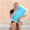IlGruppone Cuscino Memory Foam con Gel Rinfrescante 60x40 cm - Guanciale Letto Saponetta, Traspirante Anti-Sudore, Supporto Morbido per Sonno Fresco e Confortevole, Federa Sfoderabile