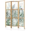 murando - Paravento da Interno in Legno, Floreale Elegante, 135x172 cm | 3 Pannelli, Stampa Unilaterale, Tela in TNT, per Ambienti Ufficio, Produzione Europea, Pronto all'Uso