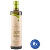 Clementi 6x Multipack Olio Clemente Extra Vergine 100% Italiano Ml 750