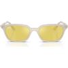 Ray-Ban Occhiali da Sole RB4456 68086D Zaya Bianco/Giallo Unisex 53/19/145