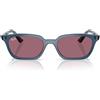 Ray-Ban Occhiali da Sole RB4456 68121A Zaya Azzurro/Viola Unisex 53/19/145