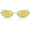Ray-Ban Occhiali da Sole RB3757 003/6D Kai Argento/Giallo Unisex 59/15/145