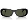 Ray-Ban Occhiali da Sole RB2221 901/31 Nero/Verde Donna 56/18/145