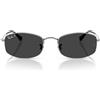 Ray-Ban Occhiali da Sole RB3832 004/48 Gunmetal/Nero Unisex Polarizzati 55/21/145
