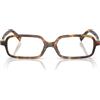 Miu Miu Occhiali da Vista MU01YV 14L1O1 Marrone Miele/Trasparente Donna 53/16/140
