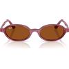 Ray-Ban Occhiali da Sole RB4472 685773 Marrone Violetto/Marrone Scuro Unisex 51/20/145