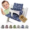 Babys-Dreams Cuscini per seggiolone per bambini Stokke Tripp Trapp, cuscini sostitutivi, 20 colori a scelta, 2 pezzi
