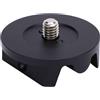 Generic Adattatore per Testa a Sfera per Telescopio per Star Adventurer, Accessorio per Telescopio Astronomico, Connettore per Testa a Sfera per Fotocamera DSLR in Lega di Alluminio (BLACK)