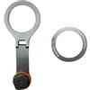 Bewinner Supporto per Telefono Magnetico con Supporto per Slitta Fredda Girevole a 360°, Pieghevole Inclinabile a Doppio Snodo per Selfie Stick con Treppiede per Vlogging,