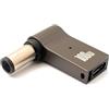 System-S Adattatore USB 3.1 tipo C maschio a HP DC 20 V 7,4 x 5,0 mm femmina in grigio