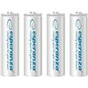 Esperanza EZA104W Batterie ricaricabili Ni-MH AA 2000mAh 4 pezzi Bianco