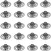 Sankaka Somoke - Set di 20 cupole per apparecchi acustici e Paradise RIC BTE SDS 4.0, grande cupola aperta, 10 mm