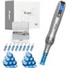 Ofeace Dr. Pen Ultima M8S Professionale Microneedling Senza Fili, 20 Cartucce | Dr. Pen Originale con Codice QR, 6 velocità regolabili, display LED, Regolabile da 0 a 2,5 mm, per Professionisti & Casa