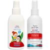 AquaDERMIS HClO Family Pack | Spray Bambini Babies & Kids 250ml + Skin Help Adulti 250ml | Acido ipocloroso | Senza alcol | Pelle sensibile per tutta la famiglia