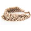TOECWEGR Extension per capelli fascia per capelli cerchietto treccia intrecciata Classic Chunky Wide Plaited Wedding Fluffy Braids Wig Women Girl Beauty Accessory (crema marrone), Rame, taglia unica