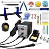 SOSS GAMING Kit completo di saldatura per controller per videogiochi - Aria calda e saldatore per PlayStation, Xbox, Nintendo Switch - Strumenti di modding, dissaldatura e rilavorazione