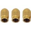 CRIDENG Set di 3 dadi a vite per albero per fresa elettrica, accessori per mandrino in acciaio, accessori per smerigliatrice rotativa, lucidatura di utensili, adatti per albero M7/M8 0 75 (M7 x 0,75)