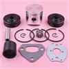 SAANICH 38 millimetri Pistone Anelli Kit Fit For Husqvarna 136 137 141 142 di Aspirazione Boot Guarnizione Paraolio Cuscinetto Ad Aghi Motosega Sostituire Pezzo di Ricambio