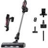 Rowenta Aspirapolvere Senza Filo Ciclonico Aspirapolvere Senza Sacco Potenza 140 Watt colore Alluminio e Rosso - X-Pert 7.60 RH6A71