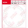 TRW Disco freno con omologazione ABE ANTERIORE MST604 D: 320, rigido