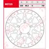TRW Disco freno con omologazione ABE ANTERIORE MST225 D: 320, rigido
