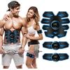 AILEDA EMS Elettrostimolatore Addominali,8 modalità e 19 intensità,Elettrostimolazione per l'Allenamento e la Rigenerazione dei Addominali Muscoli Centrali,Stimolatore Muscolare Glutei/Addome/Braccia/Gambe