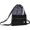 Seven Sacca Sportiva Juventus, Nero, Struttura morbida, chiusura coulisse, Tasca frontale, Accessori Sport, Calcio, Scuola, Per bambini e ragazzi, Indea regalo tifoso