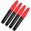 DEEPCRAFF 4 Pezzi Penna per Marcatura Palline da Golf con Fibbia Triangolare e Gancio in Ferro, Accessorio per Allineamento Preciso e Precisione nel Golf Outdoor