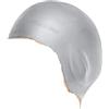 ZGCrumphant Cuffia da nuoto Copri orecchie for cuffia da nuoto in silicone for uomo Donna Protezione for le impermeabile 3D Gomma resistente a prova di umidità per l'allenamento(Gray)