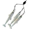 Generico Bass Lures Fresh Water - Esca Nuotante Riutilizzabile e Flessibile,Esche da pesca realistiche a coda T | Per acqua e salata: trote, crappie, lucci, da barca, surf, laghi, fiumi