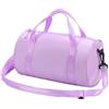 GIJMZY Mini borsa da palestra Borse a tracolla impermeabili di grande capacità Yoga leggero in tinta unita for le donne(Beige)