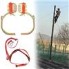 WWZHYX Ramponi Per Alberi Ramponi Per Pali In Legno (tipo A Fibbia), Attrezzatura Di Sicurezza Per Tree Climbing E Taglio Alberi, Ramponi Antiscivolo Per Arrampicata(Fits Trees up to 20)
