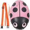 GRIRIW Boa Galleggiante per Nuoto in Acque Libere, Portatile in PVC Rosa Doppia Camera d'Aria, Aiuto per Imparare a Nuotare e Sicurezza Durante L'allenamento