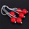 Zisemeil Set di 3 paia di palline sportive di ricambio per scaletta (rosso)