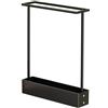 Qianly Porta Stecche da Biliardo Supporto da Terra Rastrelliera Angolare Porta Mazze da Golf Espositore Verticale in Metallo Adatto per E Angolo