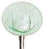 ibasenice Testa Guadino Rete da Pesca in Acciaio Inox e Nylon, 30 Cm, Facile da Trasportare, Portatile, per Pesca in Lago o Fiume