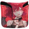 SyXIOP Malvagia Sexy Girl Halloween Putter Head Cover per Mallet Magnetic Putter Headcover per la maggior parte di marca impermeabile PU Leather