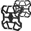 Thinvik Adattatori per Pedali - Compatibili con Shimano SPD-SL/SPD, Look Keo/Delta, Peloton - Conversione da Pedali a Sgancio a Pedali Piatti - Lega di Alluminio CNC