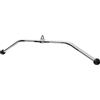 GORILLA SPORTS® Accessori Lat Machine Palestra - Giunto Girevole, 120 cm, Antiscivolo, Zigrinato, Acciaio Cromato - Maniglie Trazioni, Barra Bicipiti, Pulley, Maniglia Palestra Casa, Tricipiti