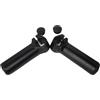 Kaeltsyn Estremità del manubrio Mountain Bike Deputy Handle Metal Rod Ends Grips con End Plug Accessori Biciclette Mountain Bike Deputy