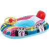 Generico Galleggiante Gonfiabile per Bambini | Cerchio Gonfiabile in PVC Impermeabile con Volante,Giocattoli Galleggianti per Piscina,Per Attività Acquatiche e Feste di Bambini e Bambine in Giardino