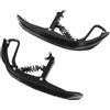 Fawfose Slitta da Invernale ATV Coppia di Slitte da ATV in Metallo e Plastica per Go Kart UTV Quad Aderenza Migliorata Facile Installazione per Equitazione Invernale e Progetti Sulla Fai-da-te