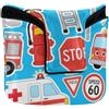 SyXIOP Cartoon Fire Truck Ambulanza Mallet Putter Copre Magnetico Putter Headcover per la maggior parte di marca PU Pelle impermeabile
